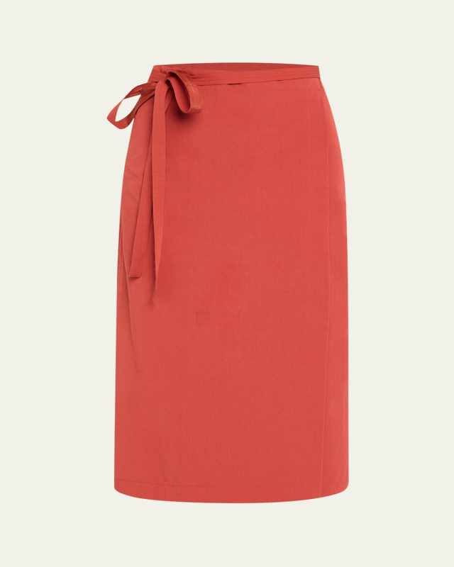 Straight Wrap Skirt